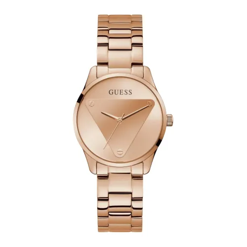 Guess , Rosegold Emblem Women`s Quartz Watch Gw0485L2 ,Pink female, Sizes: ONE SIZE