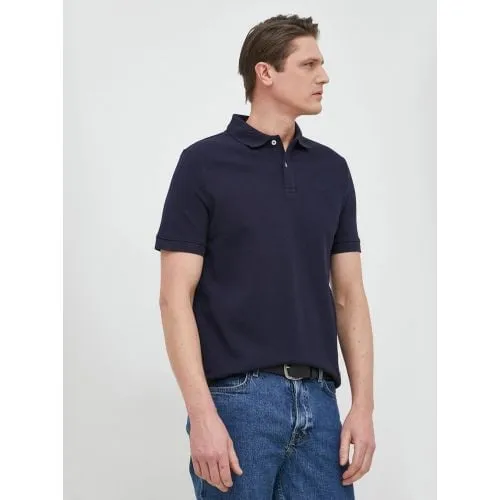 GUESS Smart Blue Oz Short Sleeve Polo Shirt