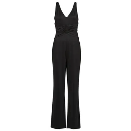 Guess  SS COWL POPLIA OVERALL  women's Jumpsuit in Black