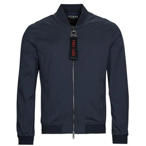 Guess  STRETCH BOMBER  men's Jacket in Marine