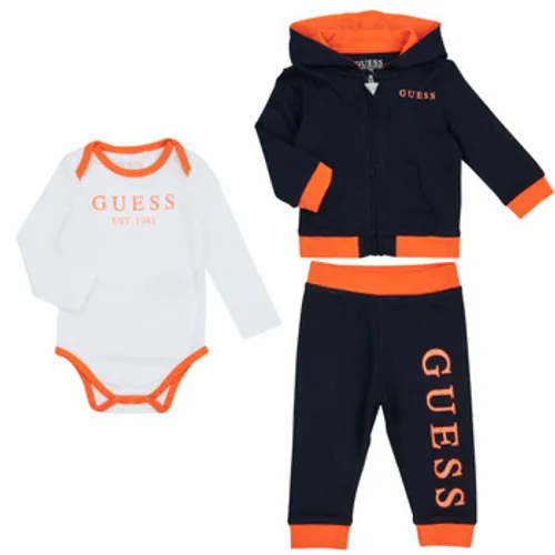 Guess  TAKE ME HOME SET  boys's Sets & Outfits in Marine