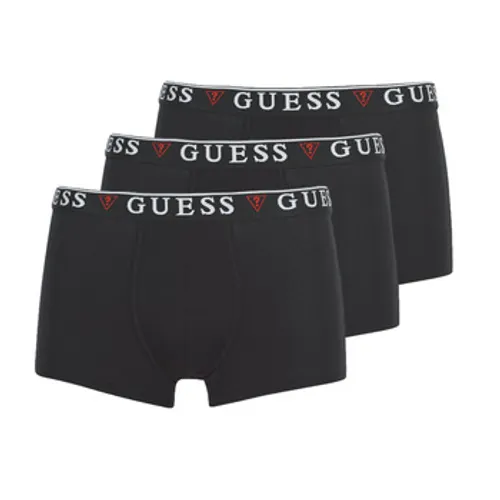 Guess  U97G01-JR003-A998  men's Boxer shorts in Black