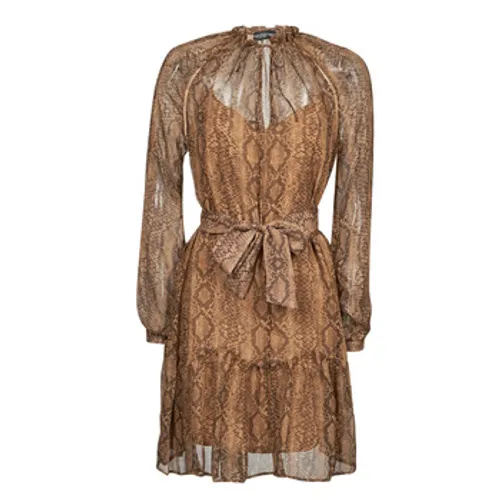 Guess  VERONICA DRESS  women's Dress in Brown