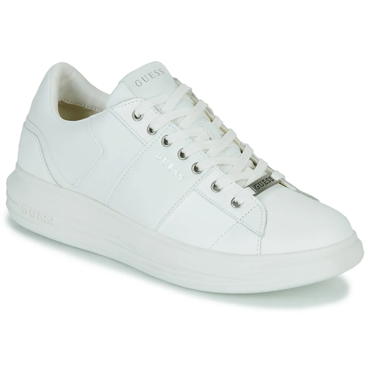 Guess  VIBO  men's Shoes (Trainers) in White
