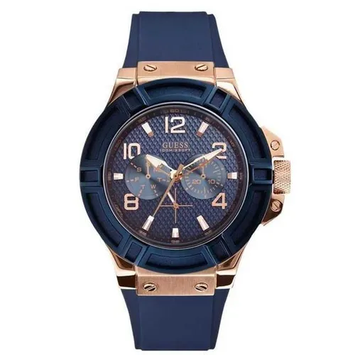 Guess W0247G3 Blue Silicone Men's Watch