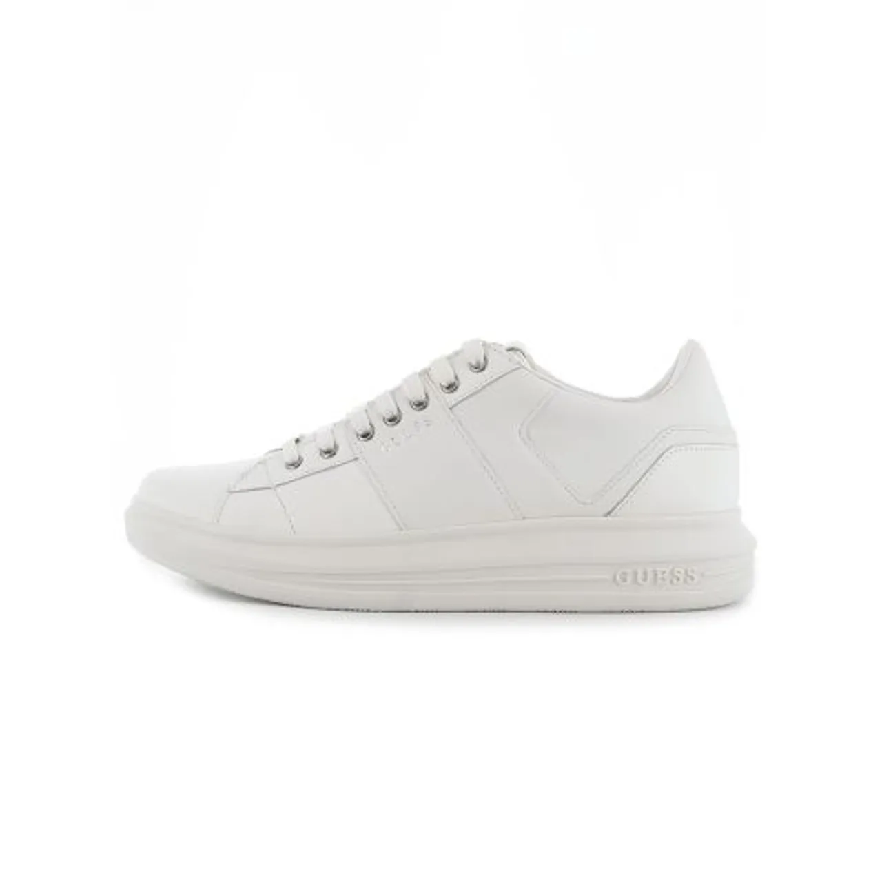 GUESS White Vibo Sneaker
