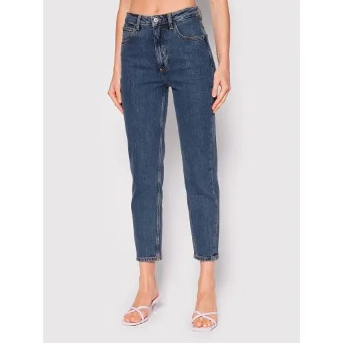 GUESS Womens Authentic Mid Mom Jeans
