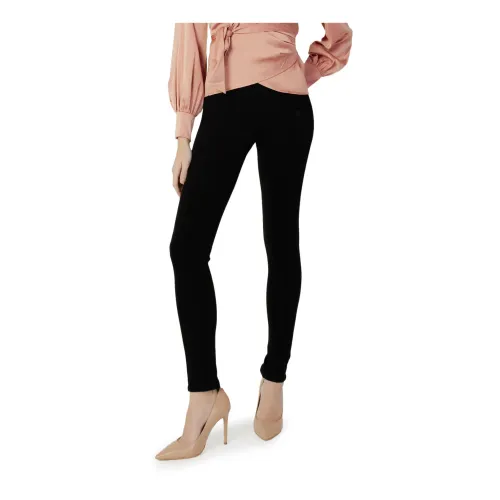 Guess , Womens Black Trousers for Spring/Summer ,Black female, Sizes: