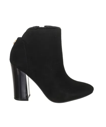 Guess Womens Heeled ankle boots with round toe FLLUA3SUE09 woman - Black