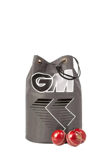 Gunn & Moore GM Cricket Ball Bag Drawstring | Grey | 24