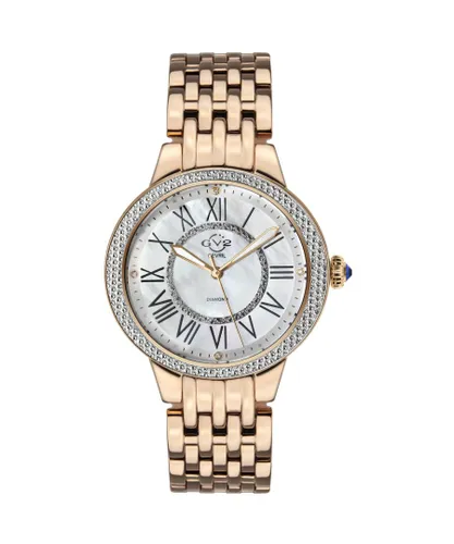 Gv2 Astor II WoMens Mother of Pearl Dial IPRG Watch - Rose Gold - One Size