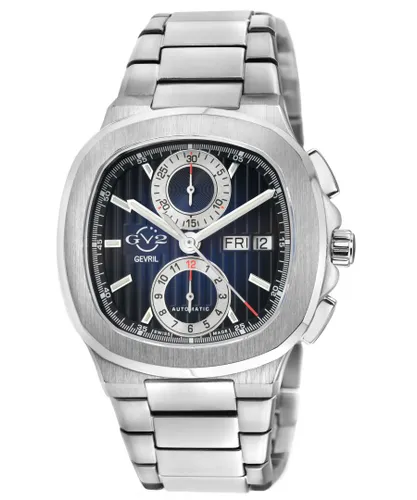 Gv2 Mens Potente Chronograph 18501B Swiss Automatic ETA7750 Watch - Silver Stainless Steel - One Size