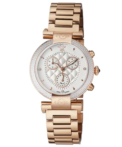 Gv2 Womens 11552-919 Rose Gold Stainless Steel Ladies Watch - One Size