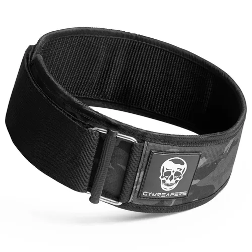 Gymreapers Quick Locking Weightlifting Belt for Bodybuilding