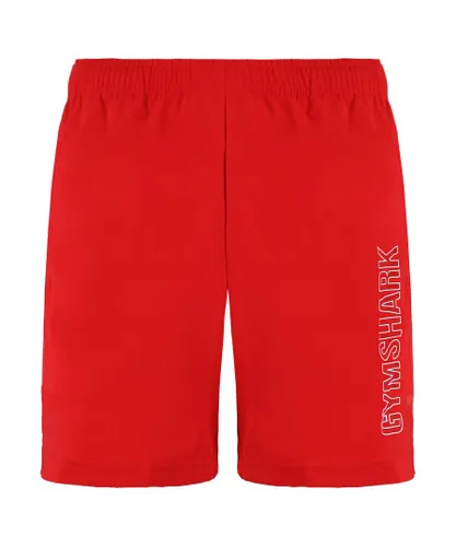 Gymshark Arrival 7inch Mens Red Shorts