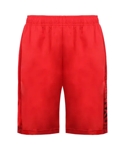 Gymshark Logo Mens Red Shorts
