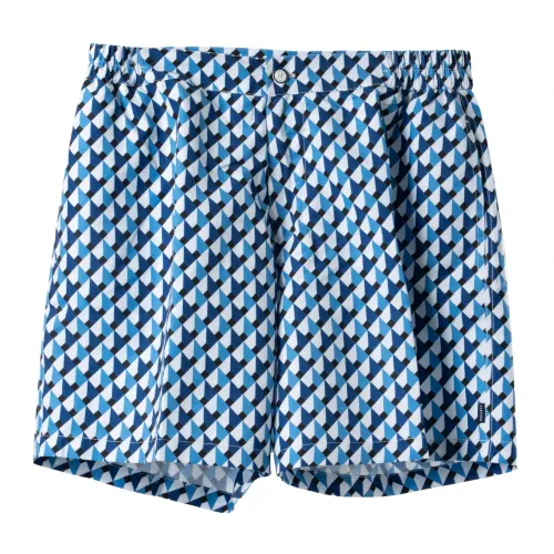 Hackett , 3D Box Swim Shorts ,Blue male, Sizes: