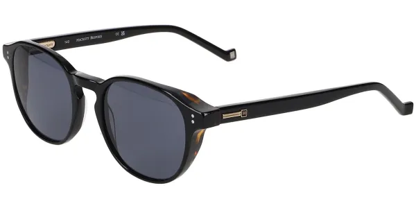 Hackett HSB912 001 Men's Sunglasses Black Size 50