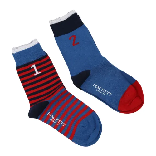 Hackett , Kids Socks 2 Pack ,Blue male, Sizes: