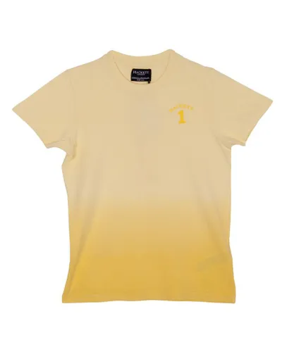 Hackett London Boys Boy's short sleeve round neck t-shirt HK500146 - Yellow