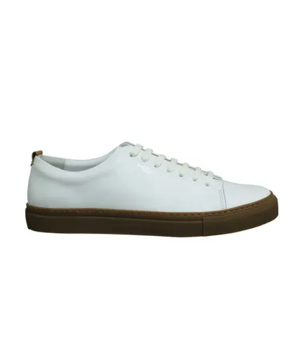 Hackett London Charlton 7 Mens White Shoes Leather