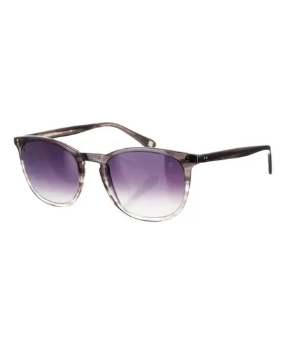 Hackett London Mens Acetate sunglasses with round shape HSB838 men - Grey - One