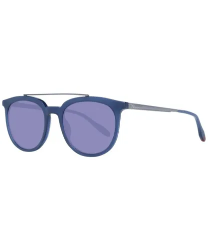Hackett London Mens Aviator Sunglasses - Blue - One