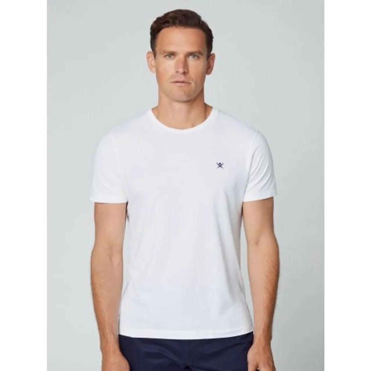 Hackett Mens White Classic T-Shirt