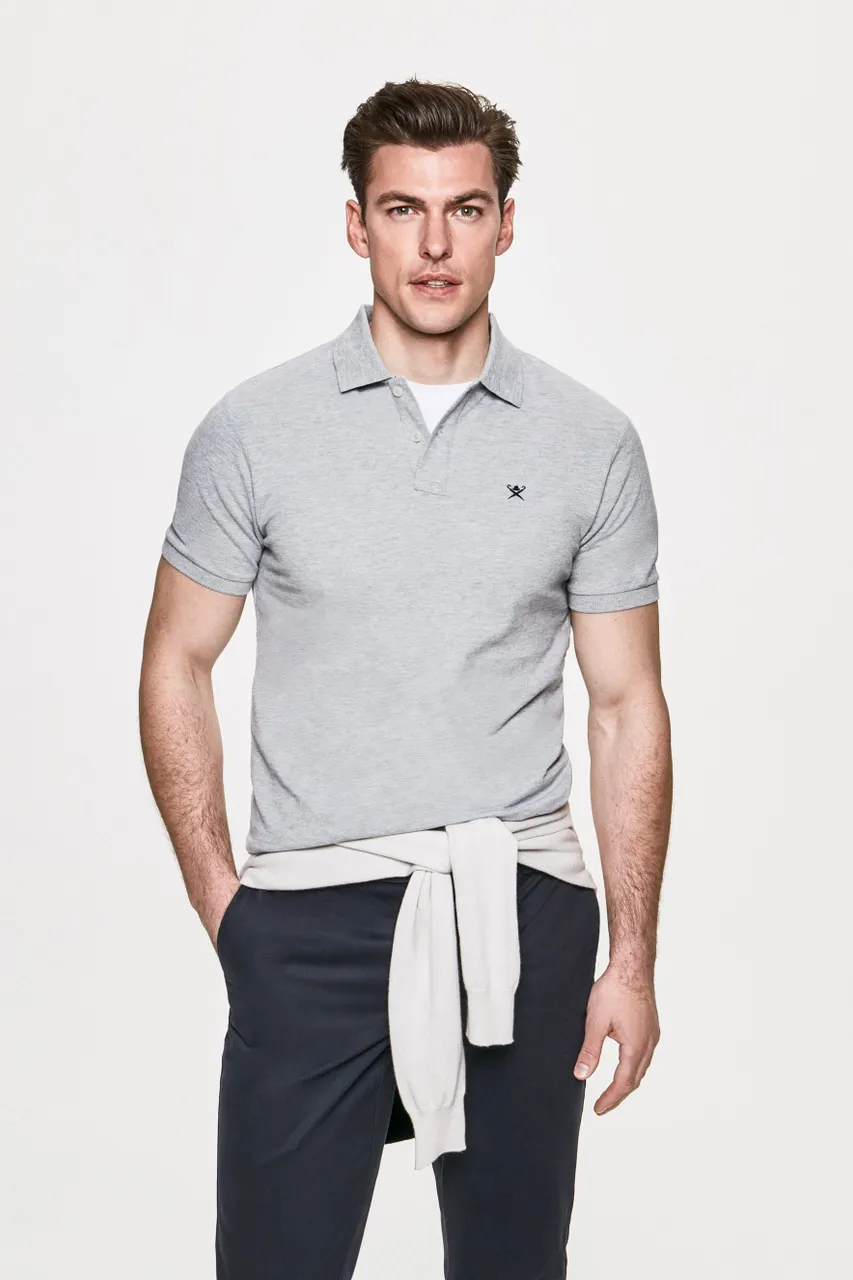 Hackett Polo Shirt Grey