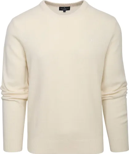 Hackett Pullover Wool Ecru Off-White White