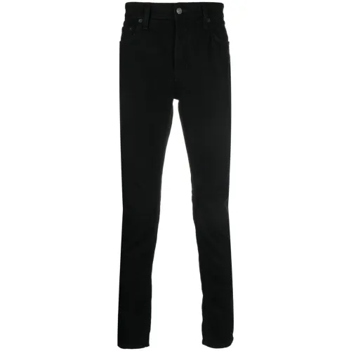 Haikure , Black Jeans for Men Aw23 ,Black male, Sizes: