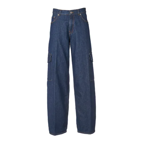 Haikure , Cargo Jeans ,Blue female, Sizes: