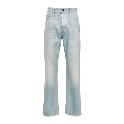 Haikure , Clear Blue Straight Leg Denim Jeans ,Blue male, Sizes: