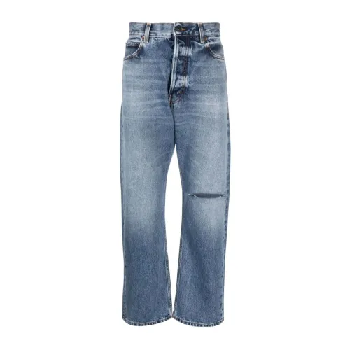 Haikure , Hem03229 Df106 Jeans ,Blue male, Sizes: