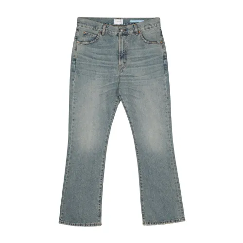 Haikure , Light Blue Distressed Denim Jeans ,Blue male, Sizes: