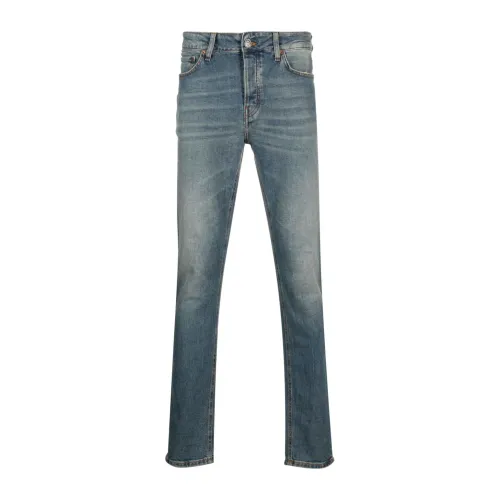 Haikure , Light Denim Stonewashed Jeans ,Blue male, Sizes: