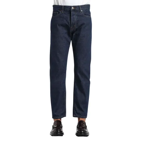 Haikure , Straight Jeans ,Blue male, Sizes: