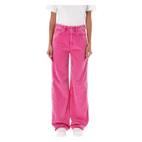 Haikure , Women Clothing Jeans Magenta Pink Aw23 ,Pink female, Sizes: