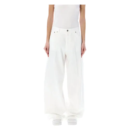 Haikure , Women's Clothing Jeans Off White Ss24 ,Beige female, Sizes: