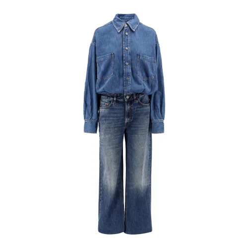 Haikure , Women's Clothing Overall Blue Ss24 ,Blue female, Sizes: