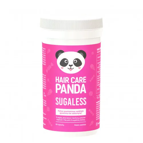 Hair Care Panda Sugaless Food Supplement 60 caps.