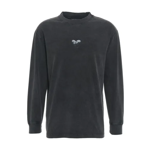 Han Kjøbenhavn , Black Sweatshirt Ss24 Men's Clothing ,Black male, Sizes: