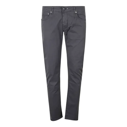 Hand Picked , Chinos ,Blue male, Sizes:
