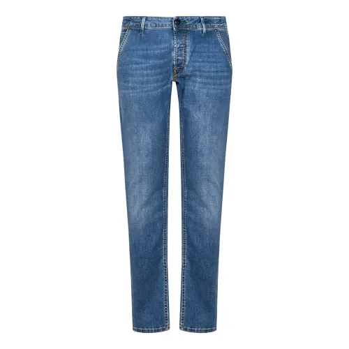 Hand Picked , Hand Picked Jeans Blue ,Blue male, Sizes: