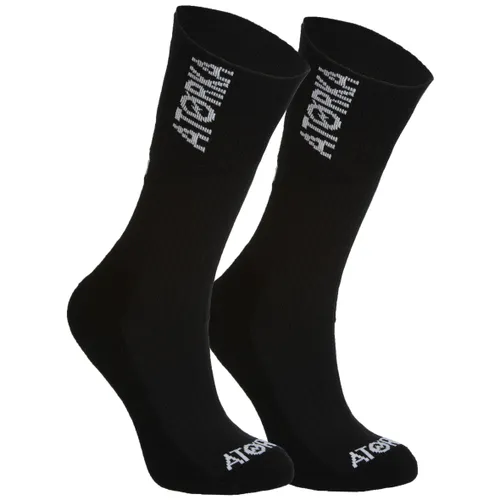 Handball Socks Single-pack H500 - Black/white