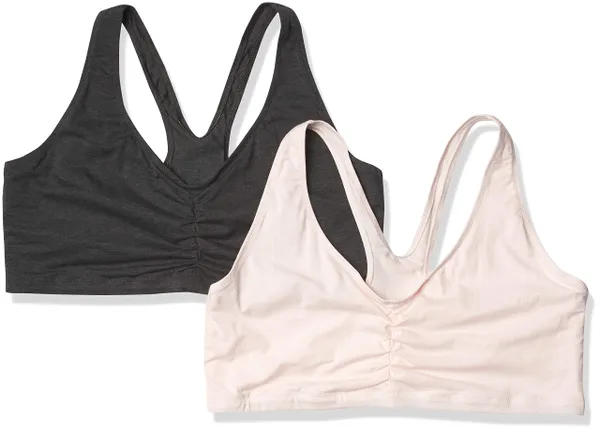 Hanes Women's Comfort-Blend Flex Fit Pullover Bra (2-Pack)