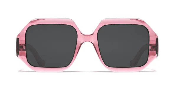 HANUKEii Holbox HK-027-03 Men's Sunglasses Pink Size 48
