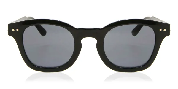 HANUKEii Tarifa HK-016-01 Men's Sunglasses Black Size 46