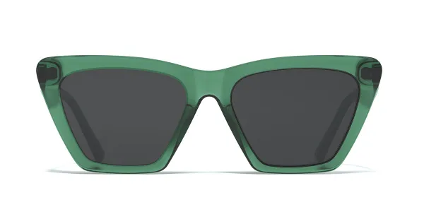 HANUKEii Zante HK-025-03 Women's Sunglasses Green Size 55