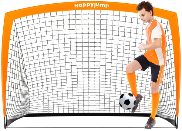 Happy Jump Football Goal Pop Up Football Net Post for